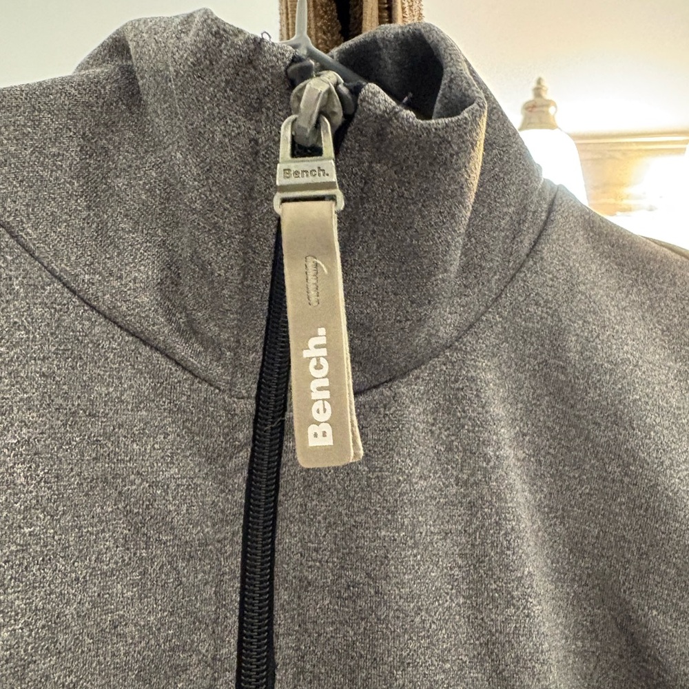 Bench Gray Zip-Up Jacket - Picture 3 of 6